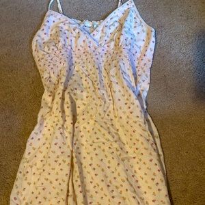 Light pink floral dress